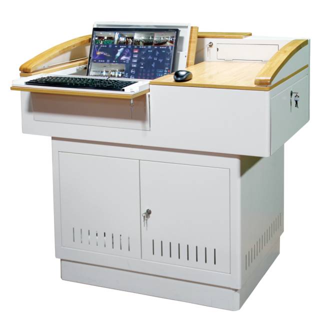 一,精品课堂,名师课堂,优课录制"中创"讲桌式全自动录播一体机为录制